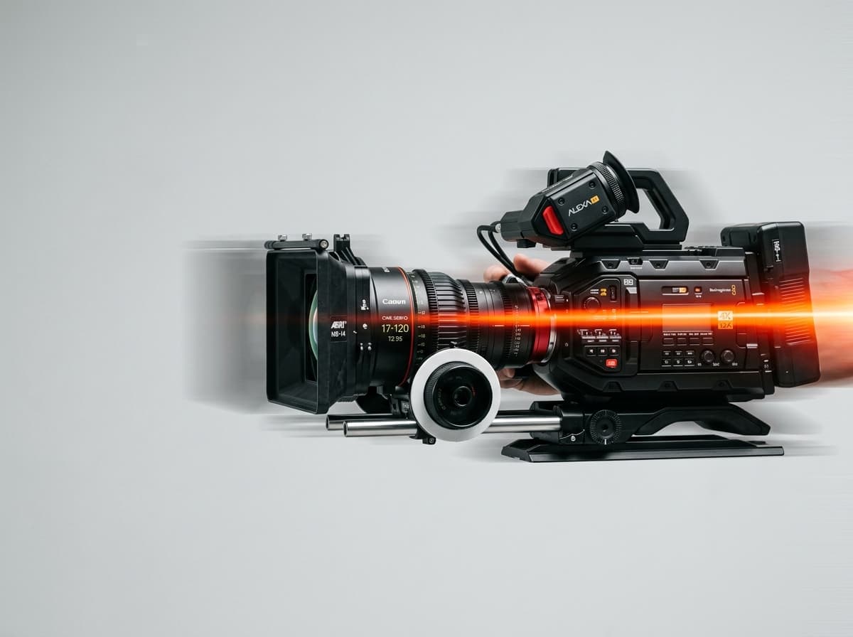 Afigitis Studio Cinema Camera in High-Speed Motion